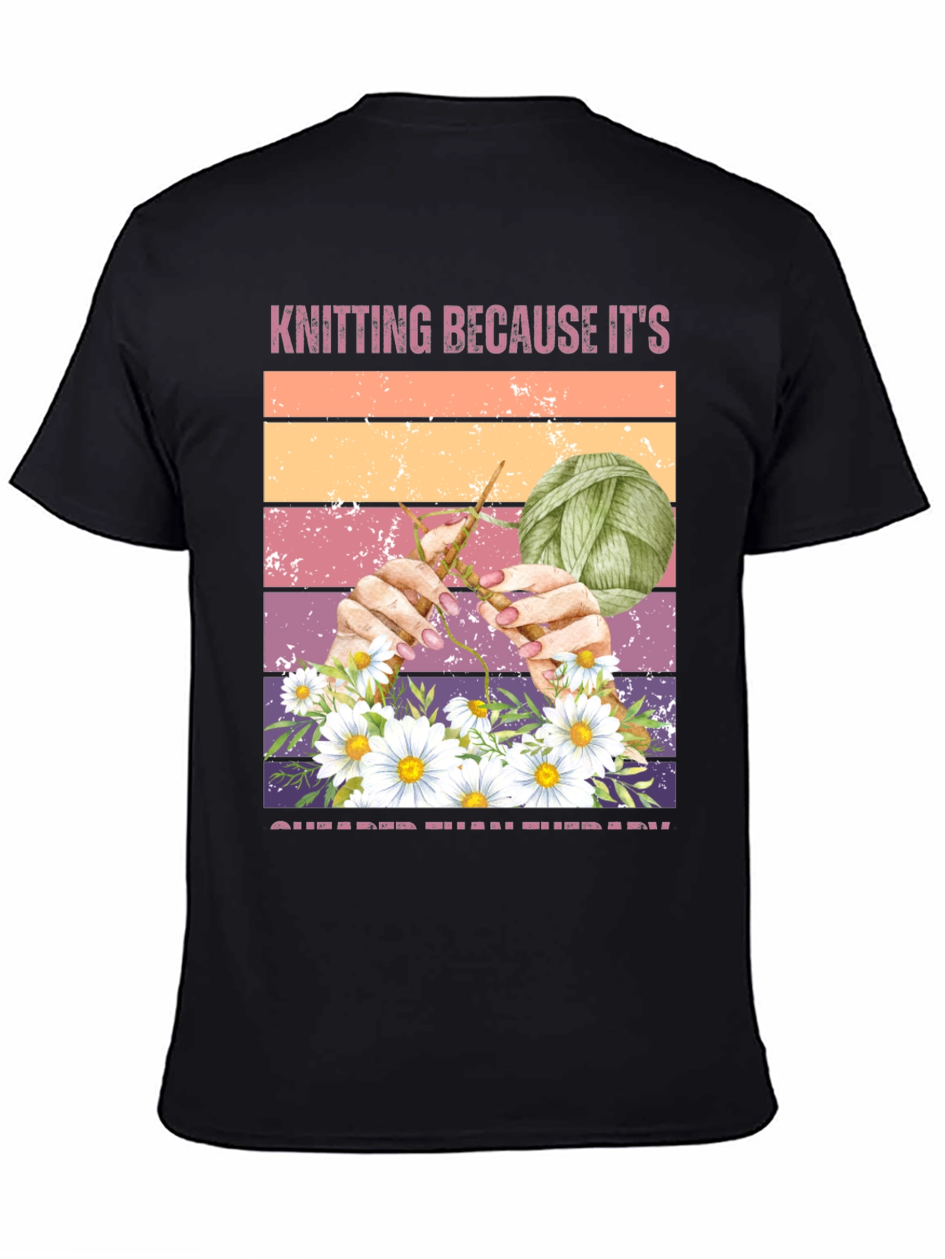 Knitting Therapy T-Shirt