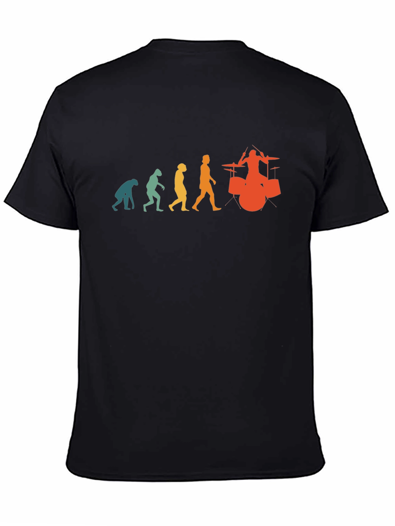 Evolution of Drummer T-Shirt - Funny Music Tee