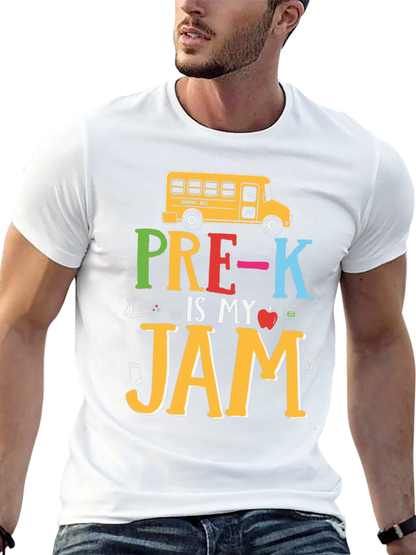 Pre-K is My Jam T-Shirt - Teacher Tee