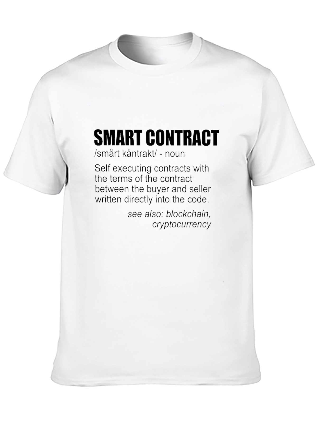 Smart Contract Definition T-Shirt