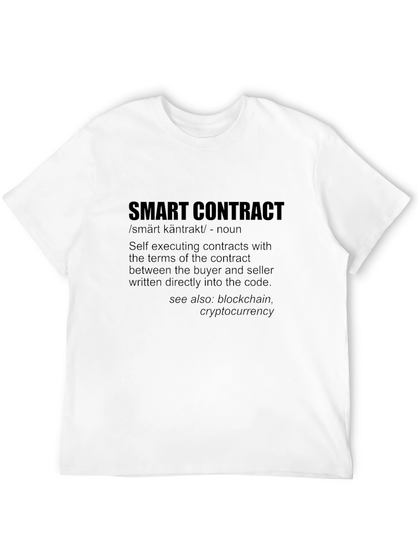 Smart Contract Definition T-Shirt