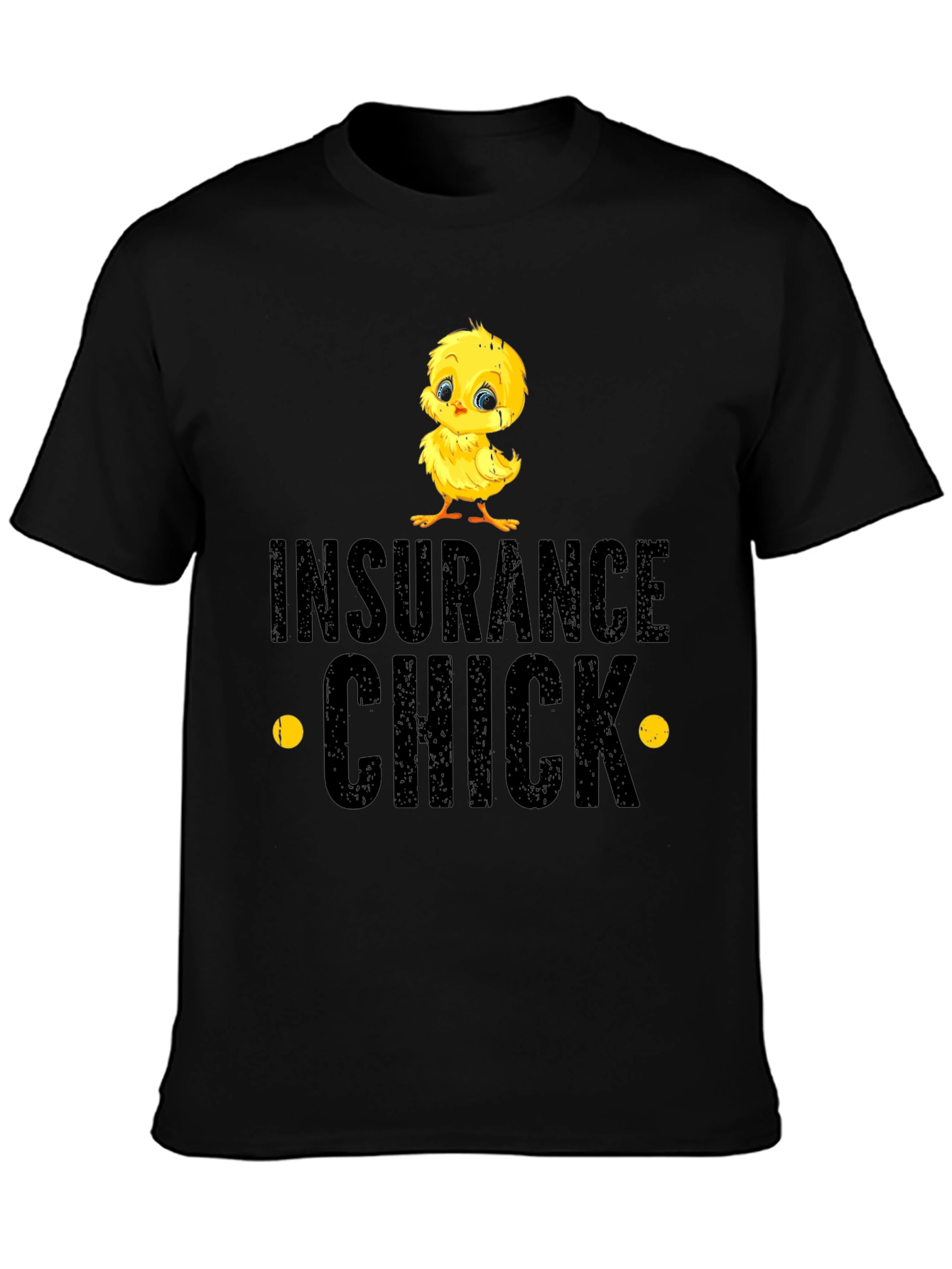 Insurance Chick T-Shirt - Cute Cartoon Chicken