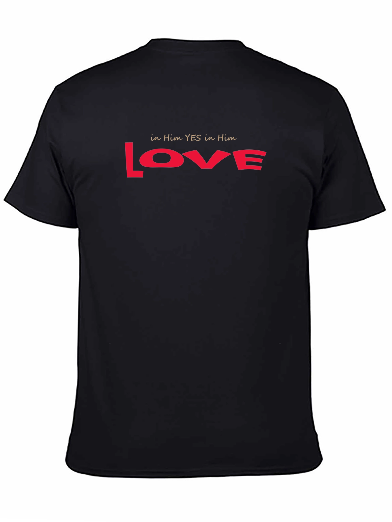 Love T-Shirt - in Him YES in Him Red