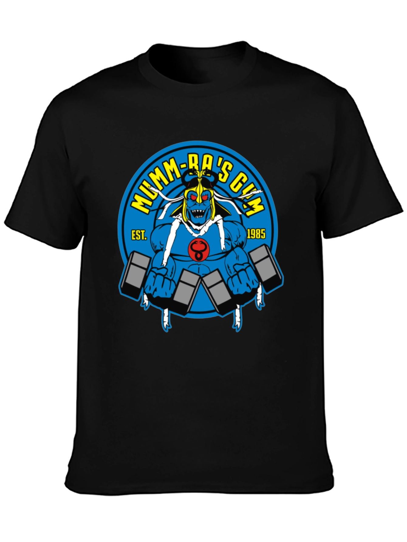 Mumm-Ras Gym Black T-Shirt