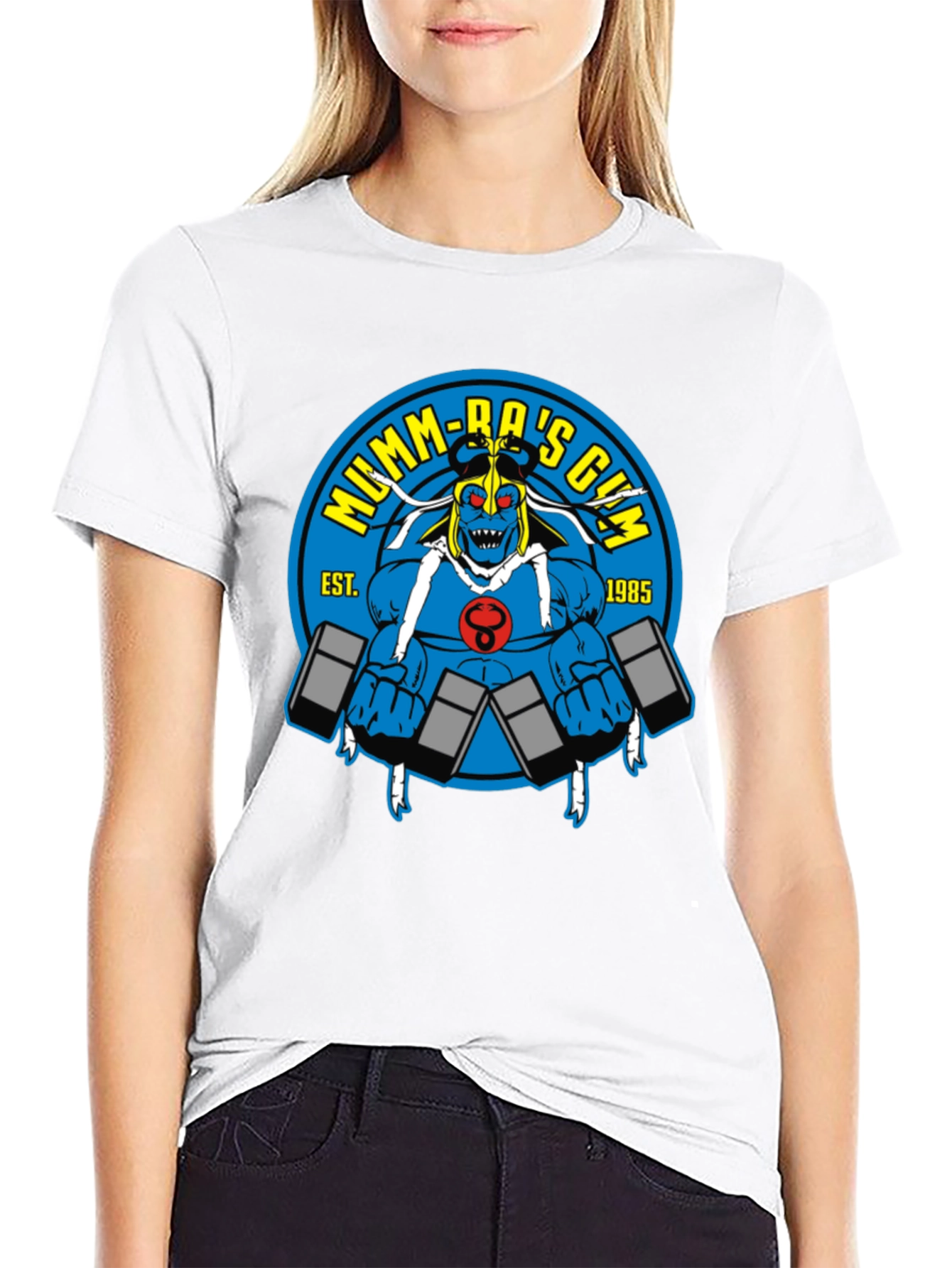 Mumm-Ras Gym Black T-Shirt