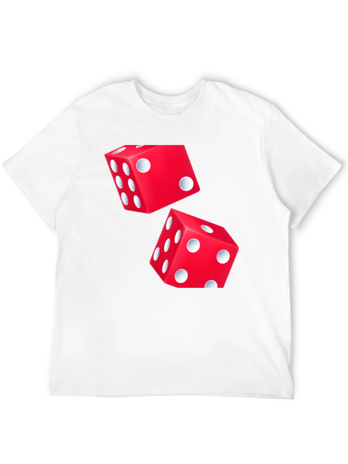Dice Graphic T-Shirt - Lucky Roll Tee