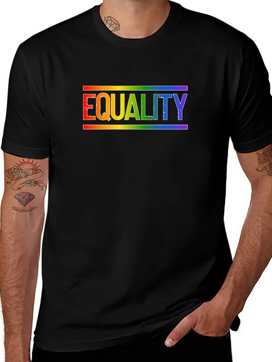 Equality Rainbow Graphic T-Shirt