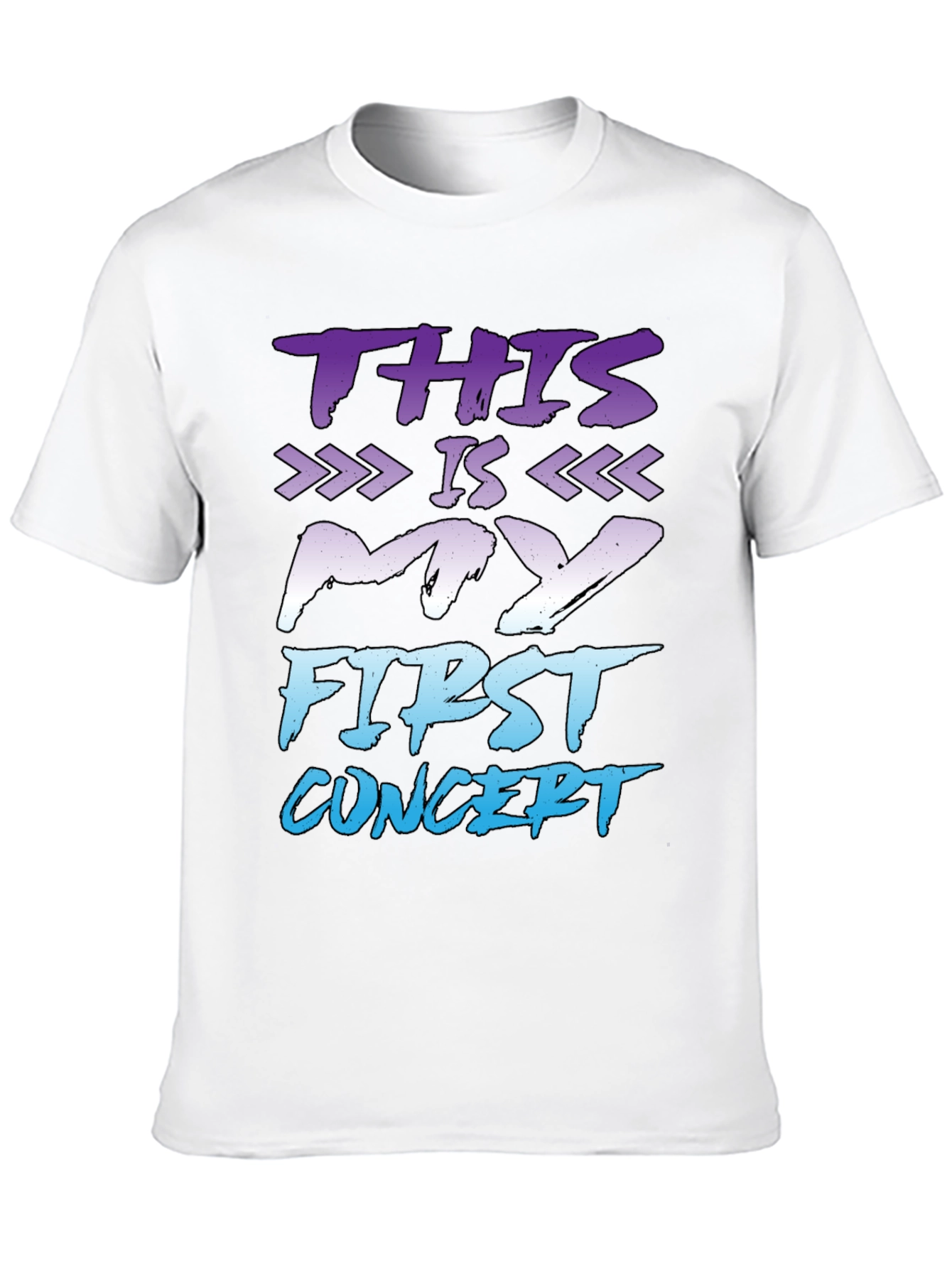 First Concert T-Shirt - Black Graphic Tee