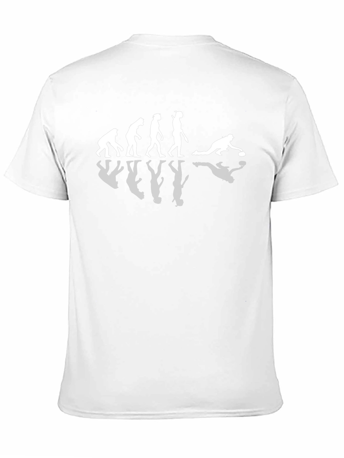 Curling Evolution T-Shirt Black Cotton Tee