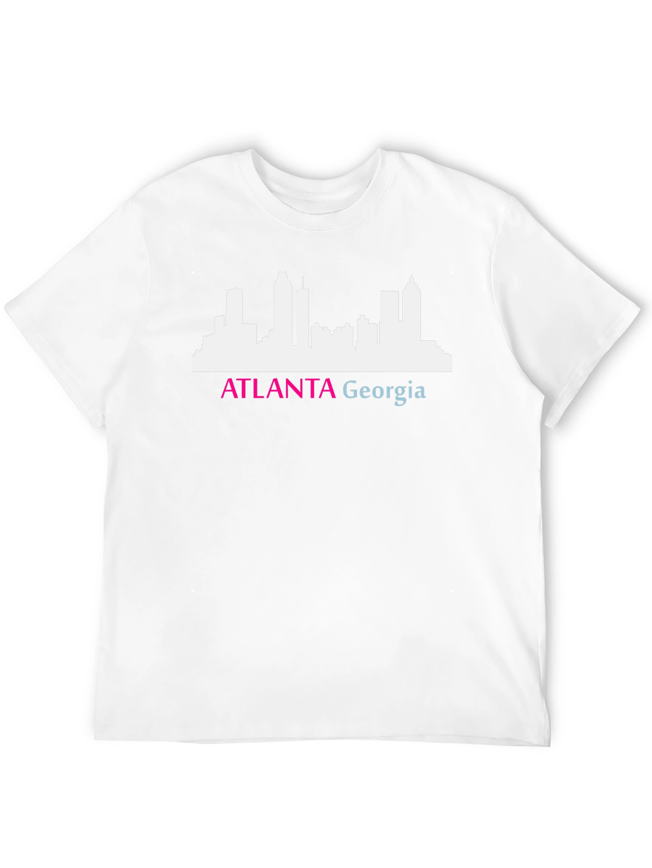 Atlanta Georgia Skyline Graphic Tee