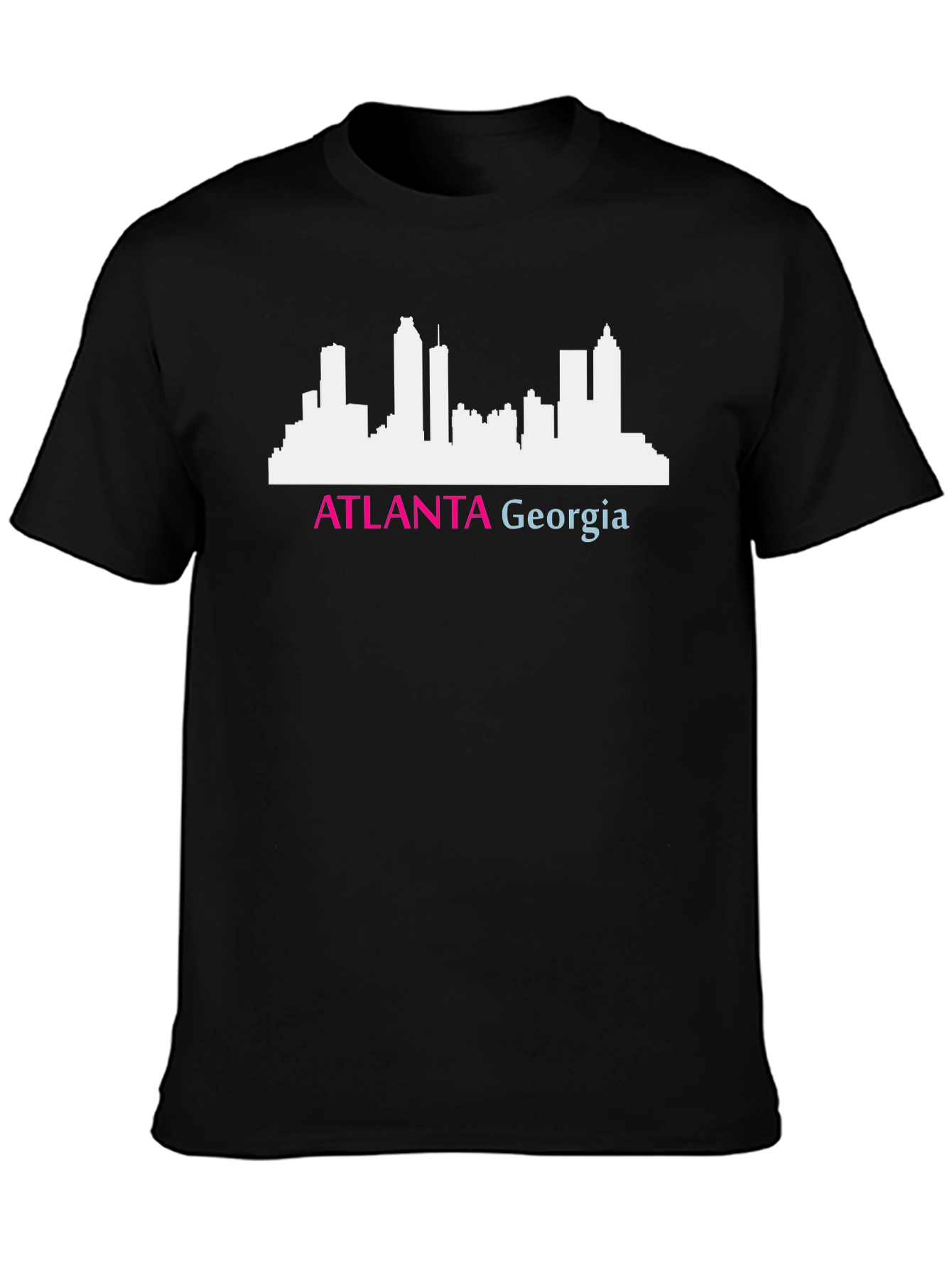 Atlanta Georgia Skyline Graphic Tee