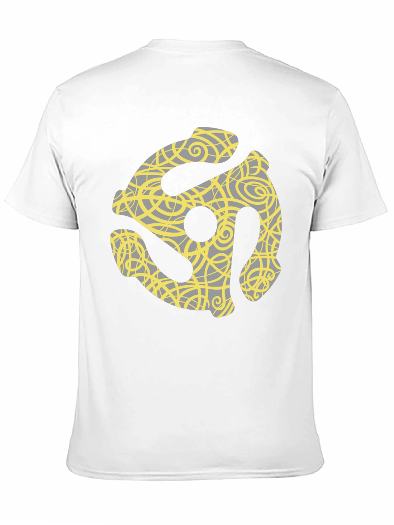 Retro 45 Adapter Tee - Black Graphic T-Shirt