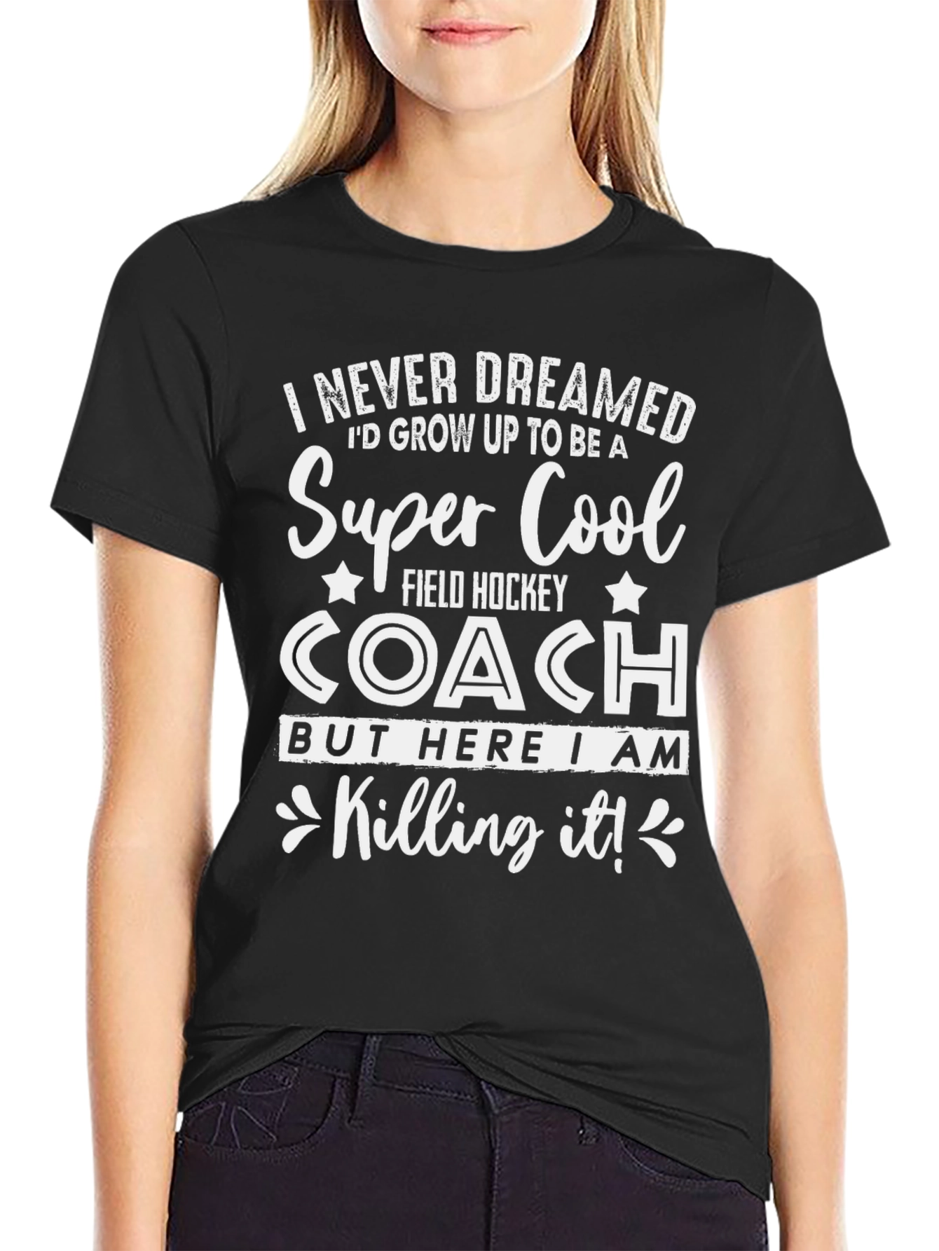 Super Cool Field Hockey Coach T-Shirt