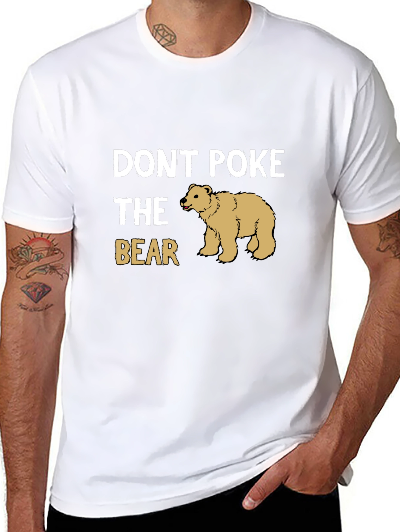 Dont Poke The Bear Graphic T-Shirt