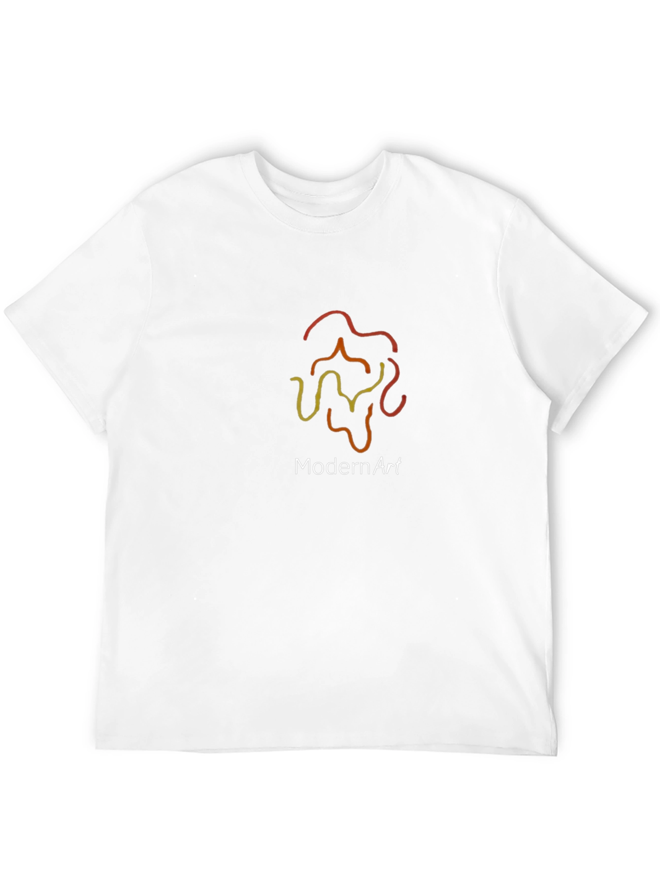 Modern Art Graphic Tee - Unique Design