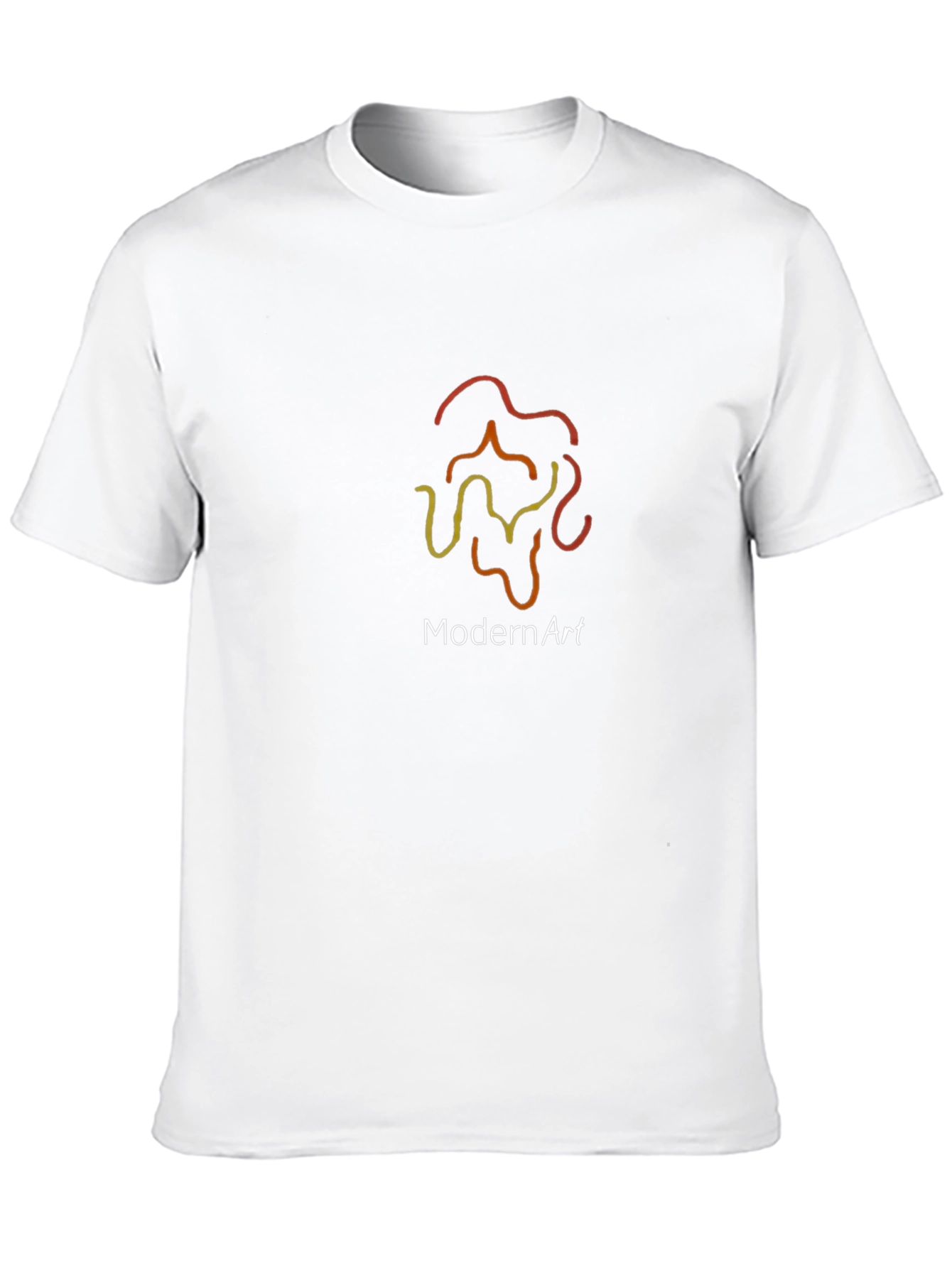 Modern Art Graphic Tee - Unique Design