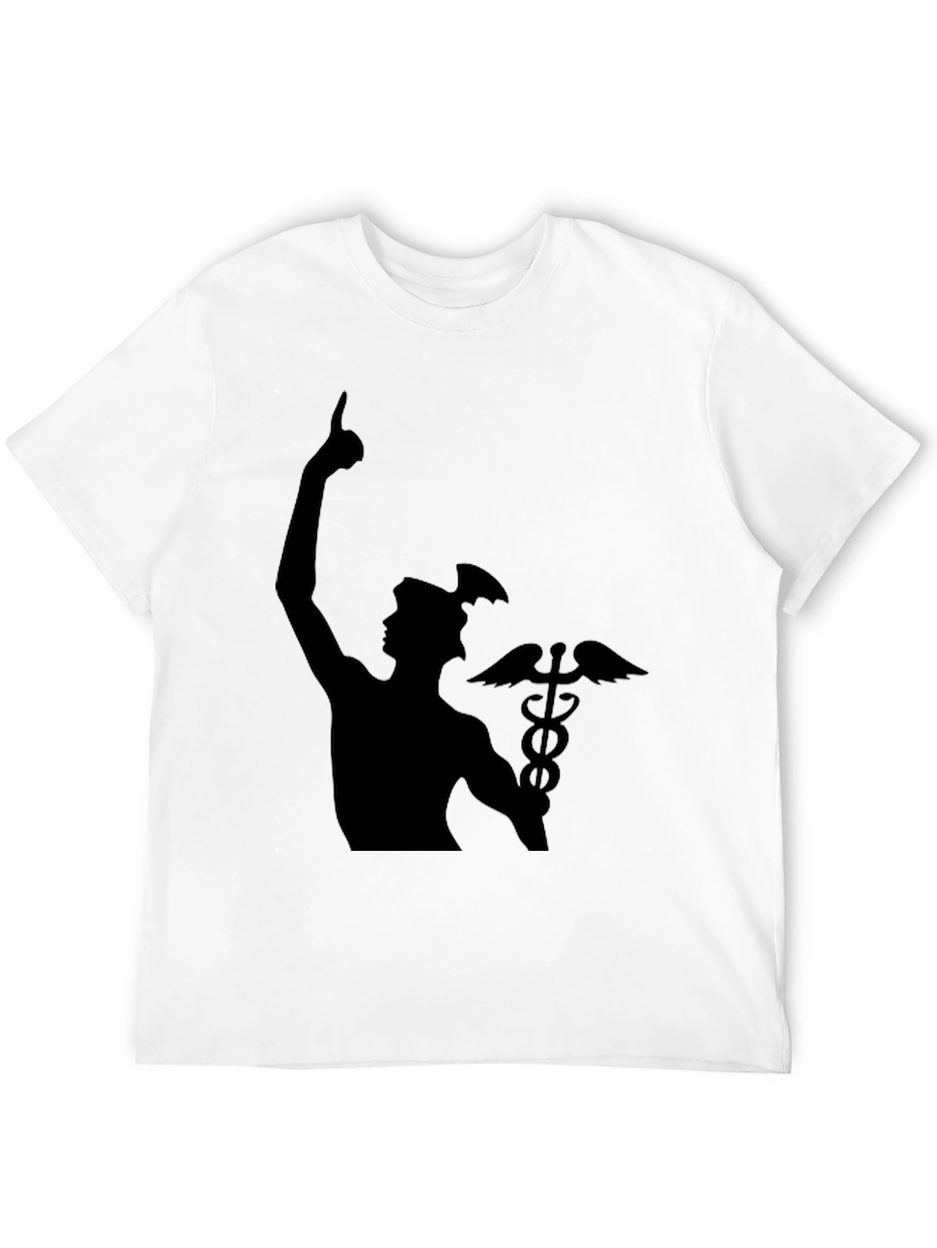Mercury Caduceus Black T-Shirt