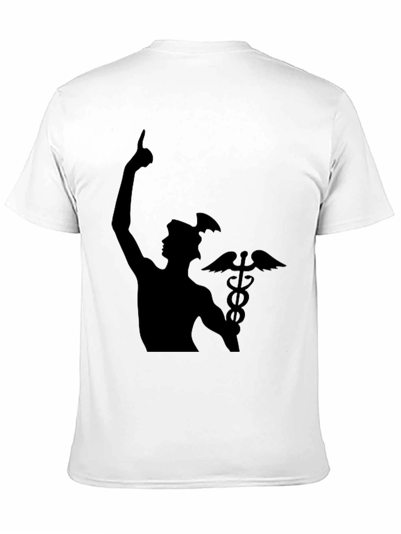 Mercury Caduceus Black T-Shirt