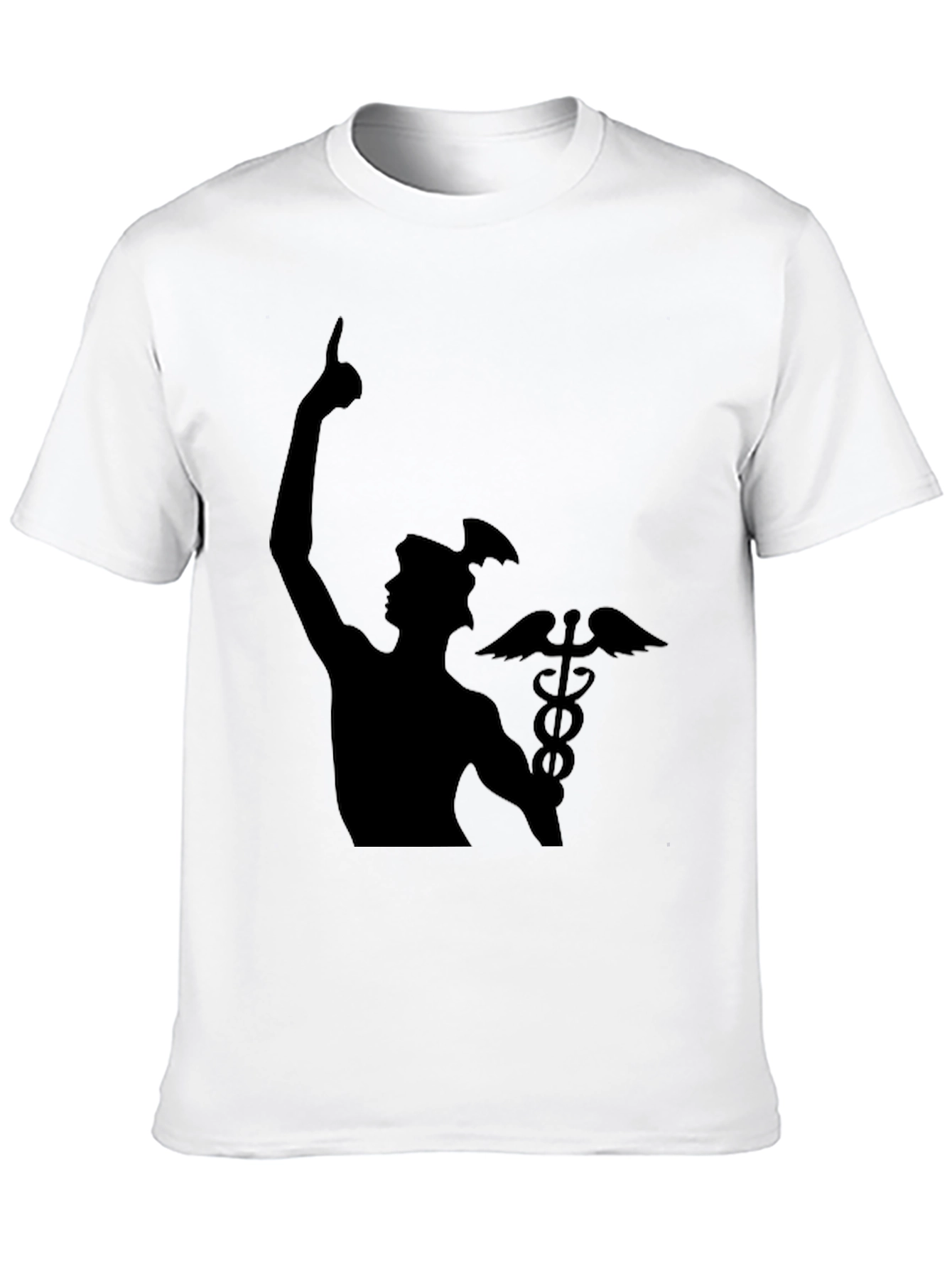 Mercury Caduceus Black T-Shirt