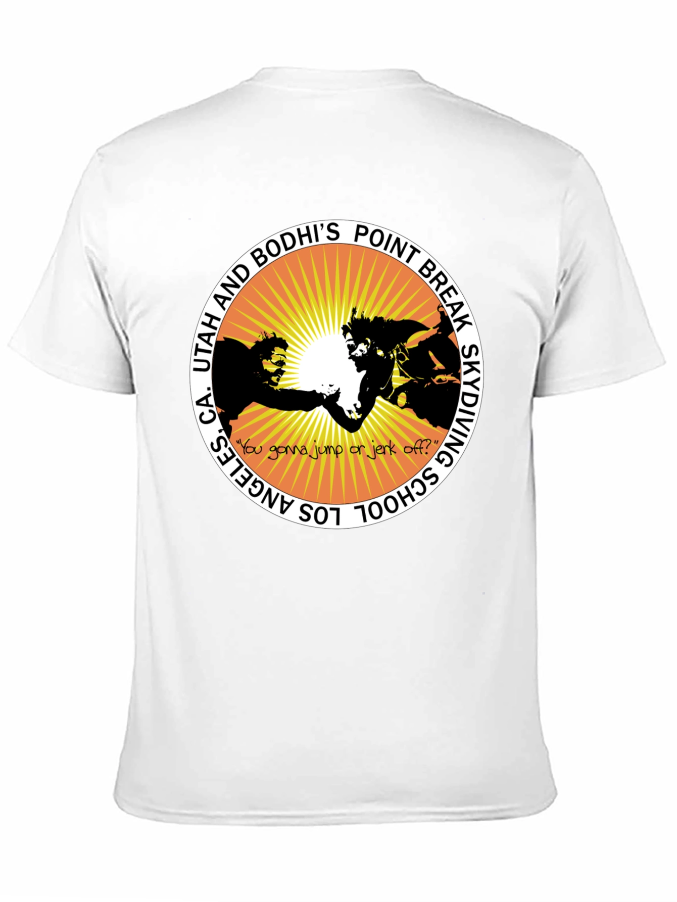 Point Break Skydiving School Black T-Shirt