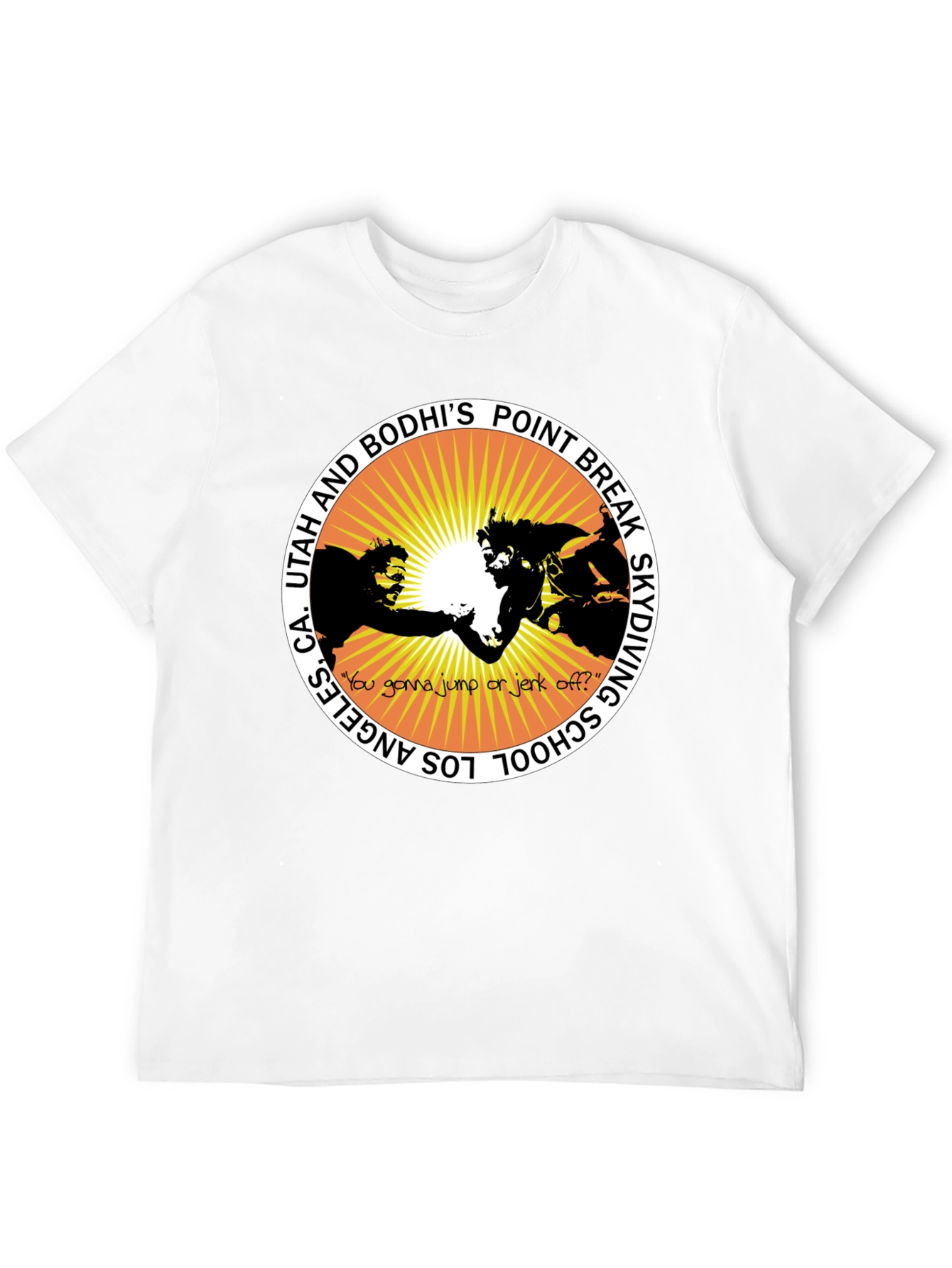 Point Break Skydiving School Black T-Shirt