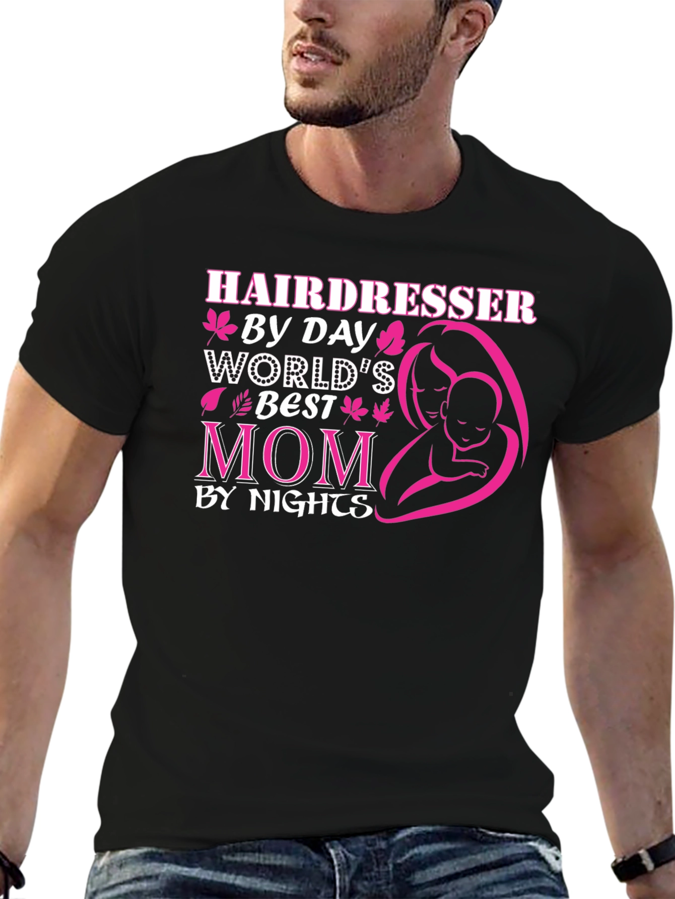 Hairdresser Mom Graphic T-Shirt - Mothers Day Gift