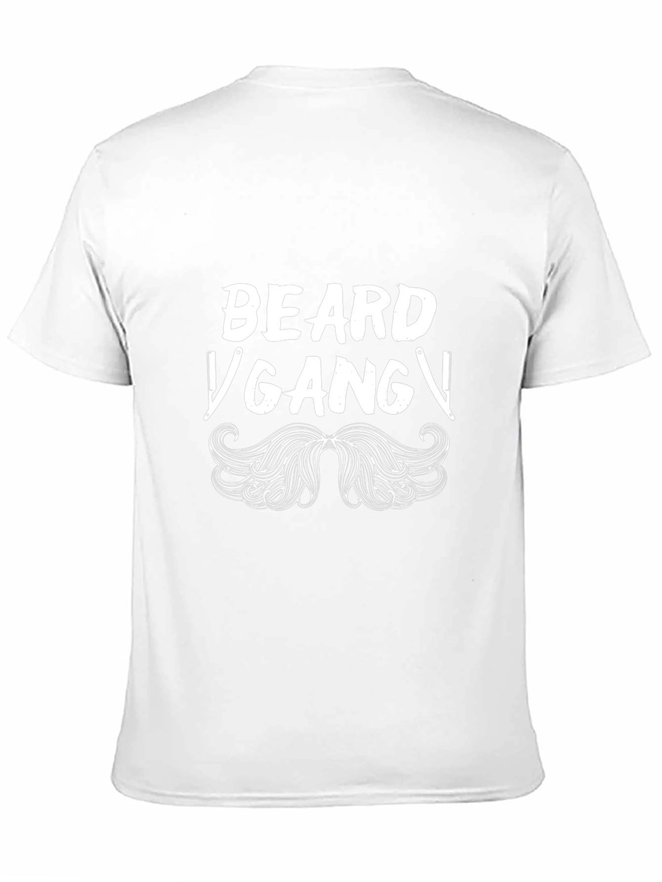 Beard Gang Graphic Tee - Mens Black T-Shirt