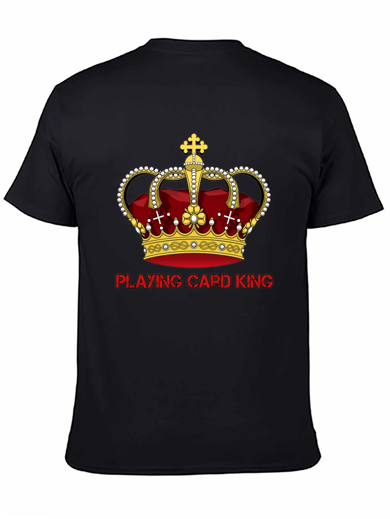 Playing Card King Graphic T-Shirt