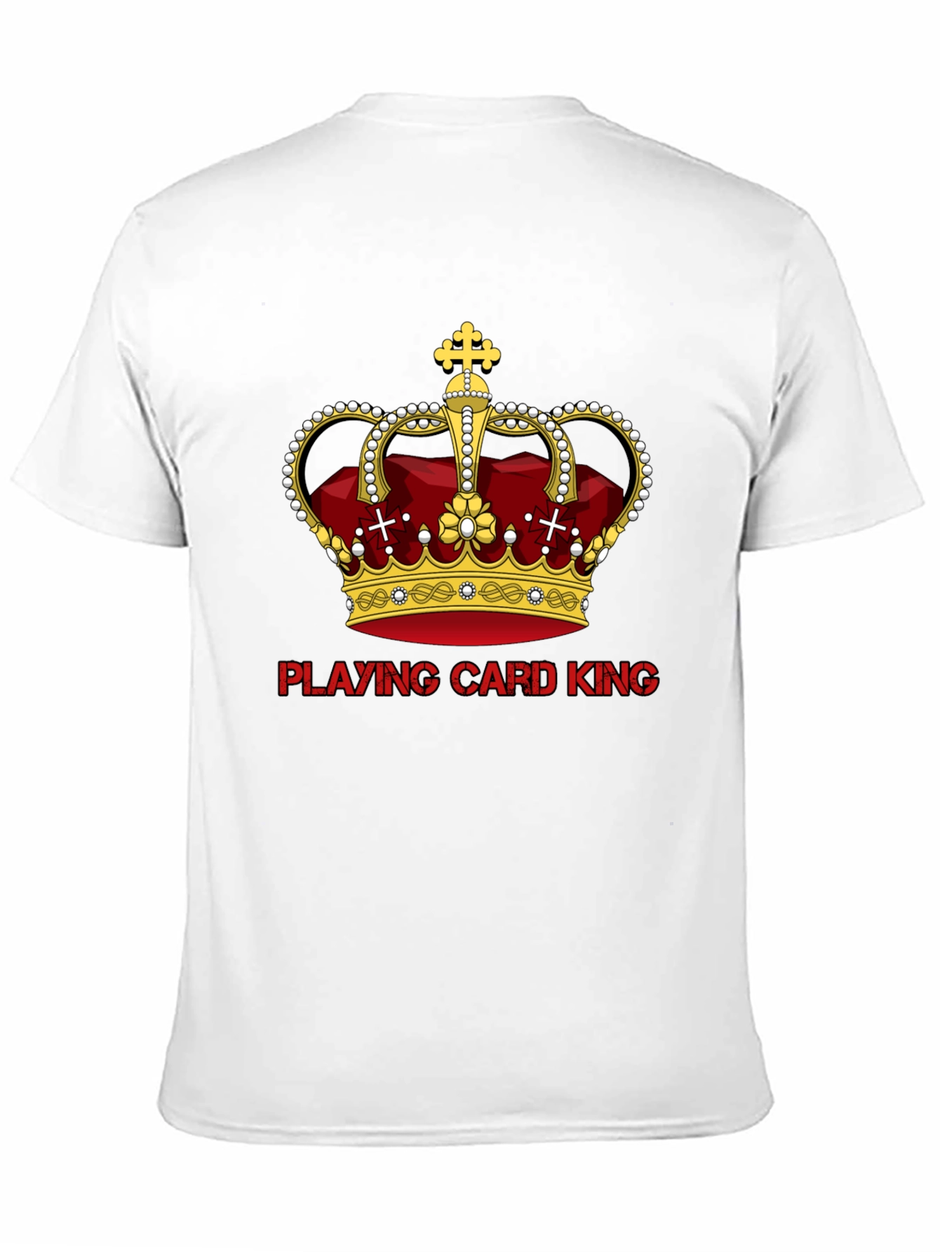 Playing Card King Graphic T-Shirt