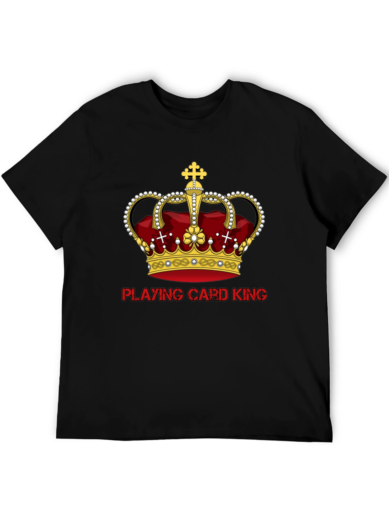 Playing Card King Graphic T-Shirt