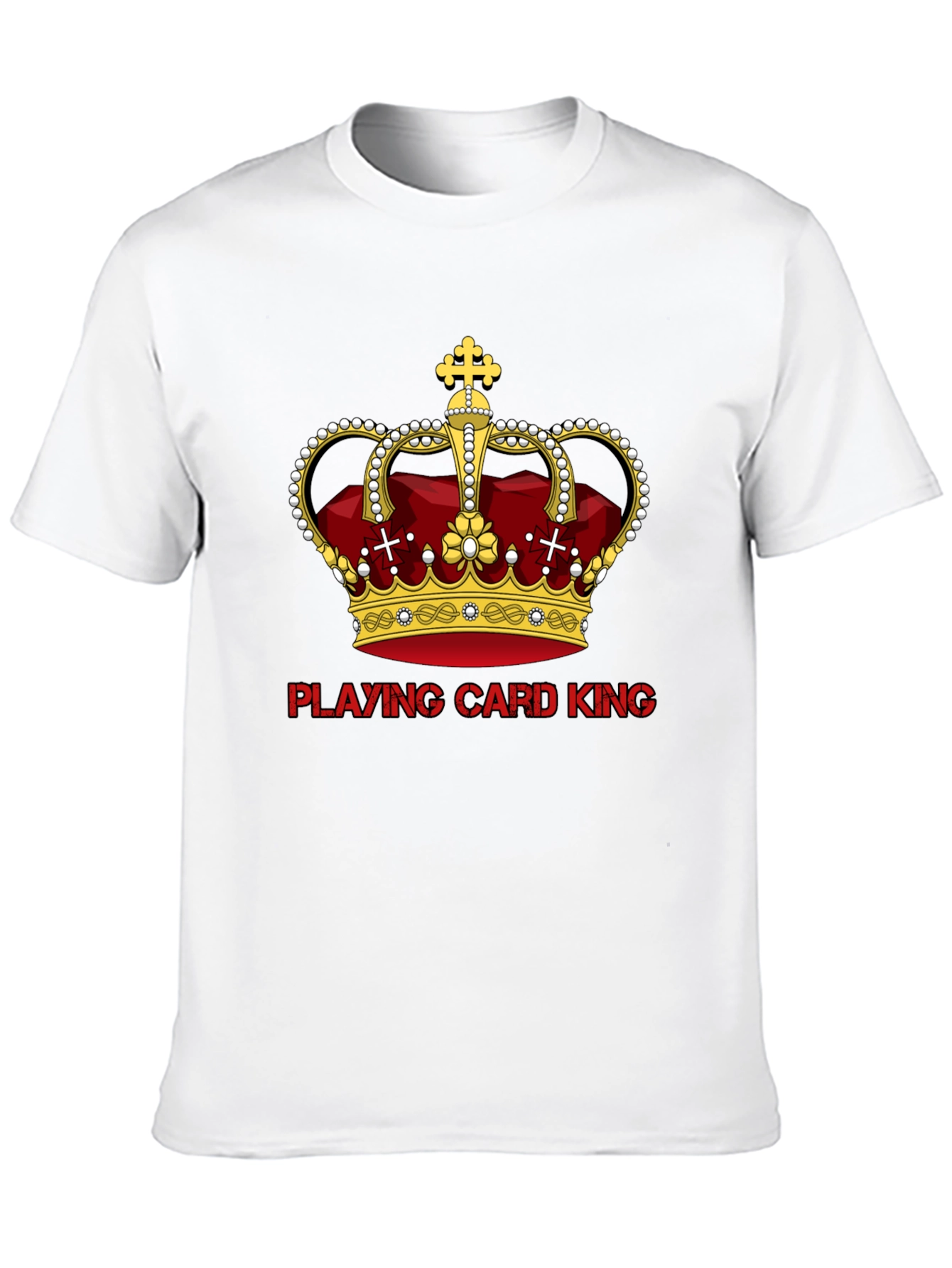 Playing Card King Graphic T-Shirt