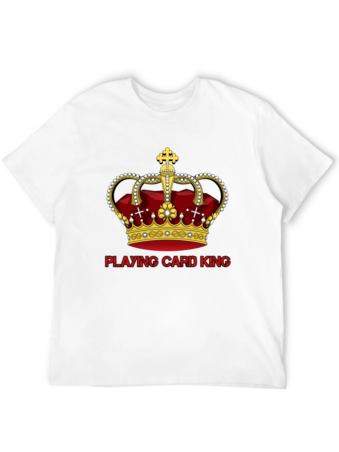 Playing Card King Graphic T-Shirt