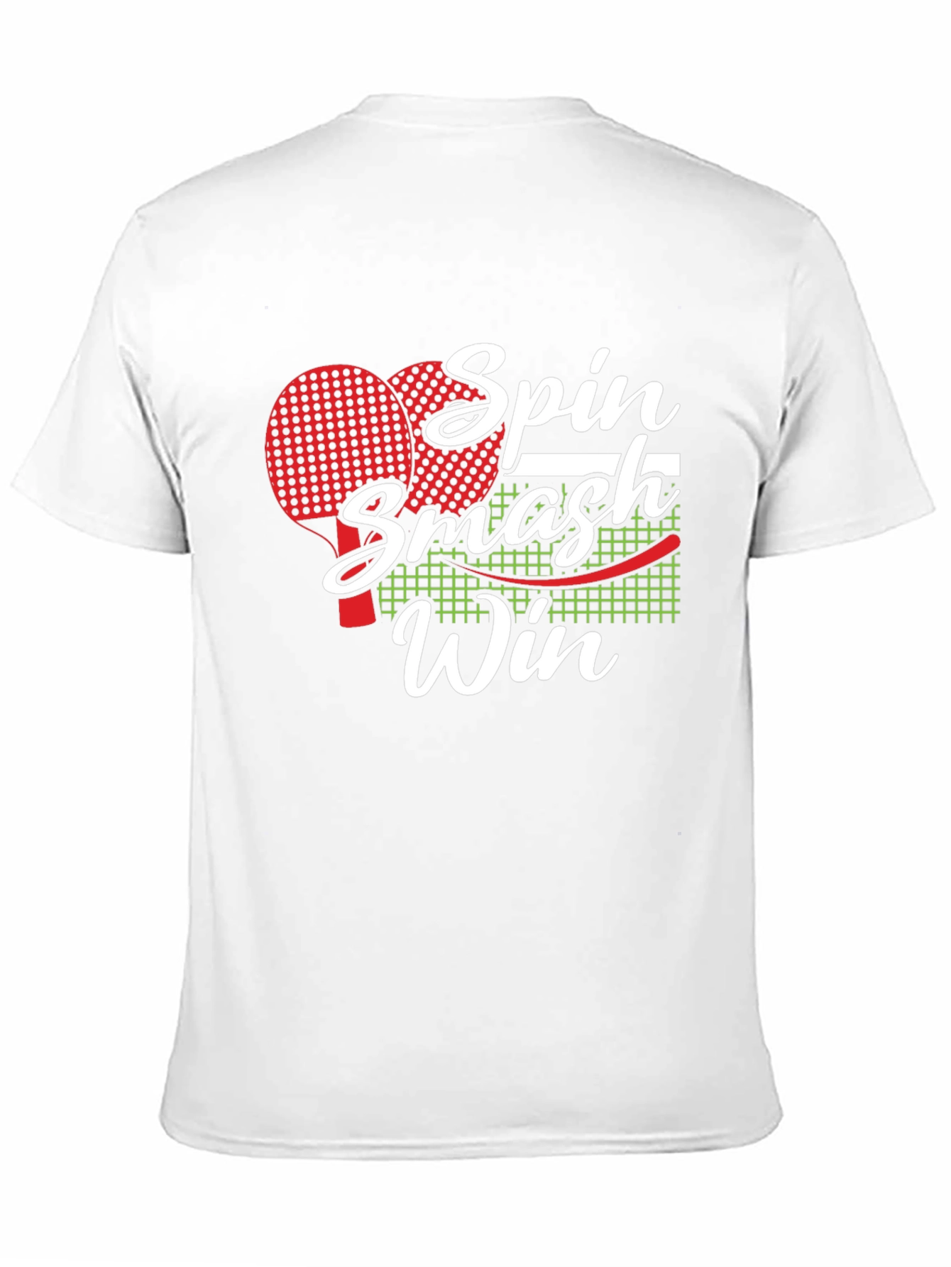 Spin Smash Win Table Tennis T-Shirt