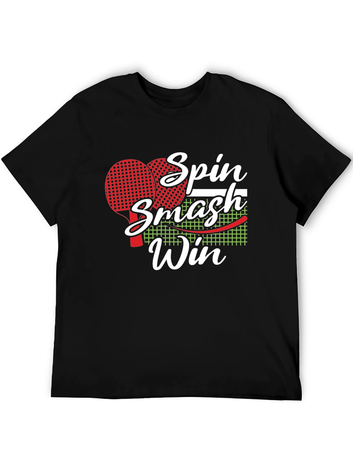 Spin Smash Win Table Tennis T-Shirt