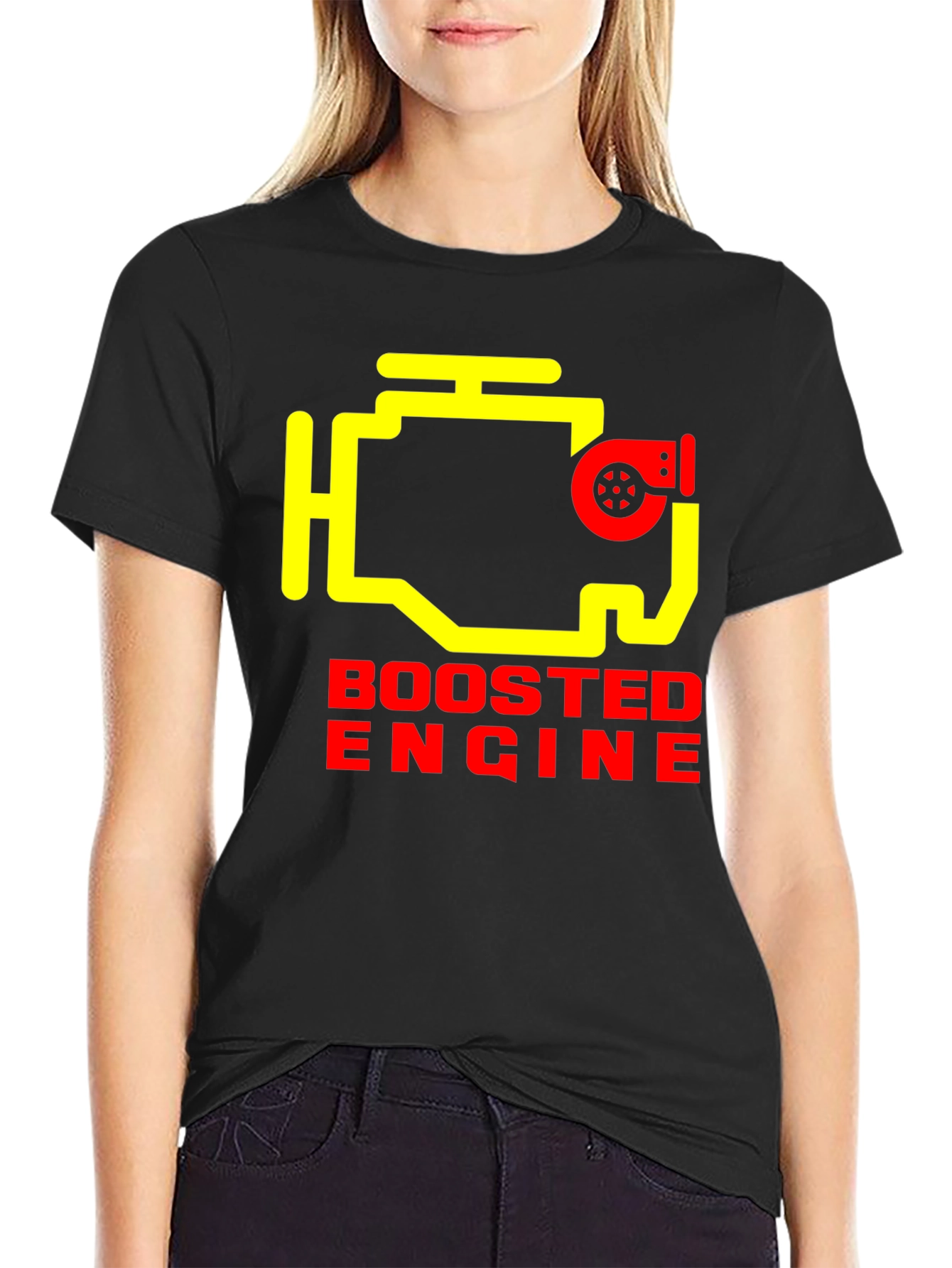 Boosted Engine Graphic Tee - Black