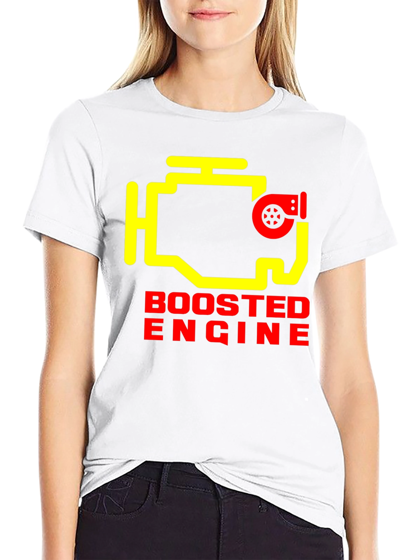 Boosted Engine Graphic Tee - Black