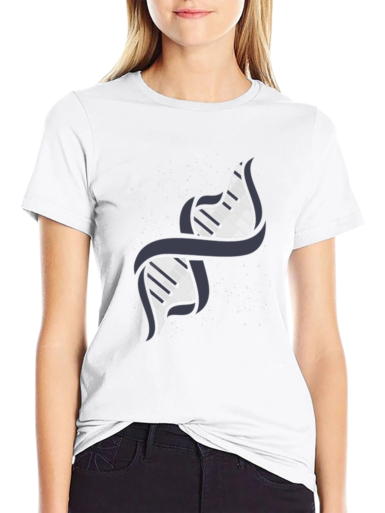 Piano DNA Graphic T-Shirt