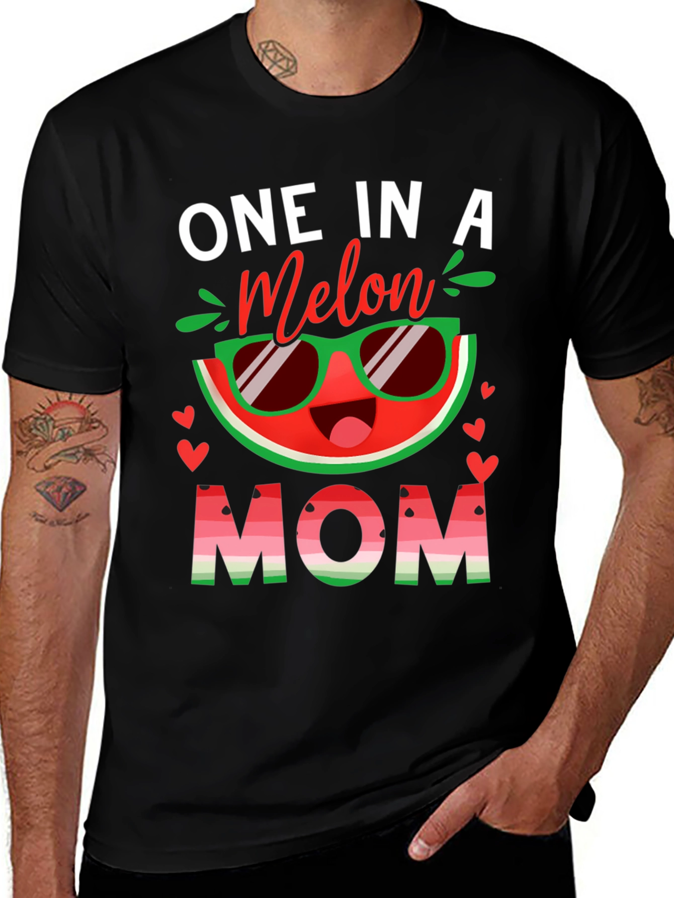One In A Melon Mom Graphic Tee