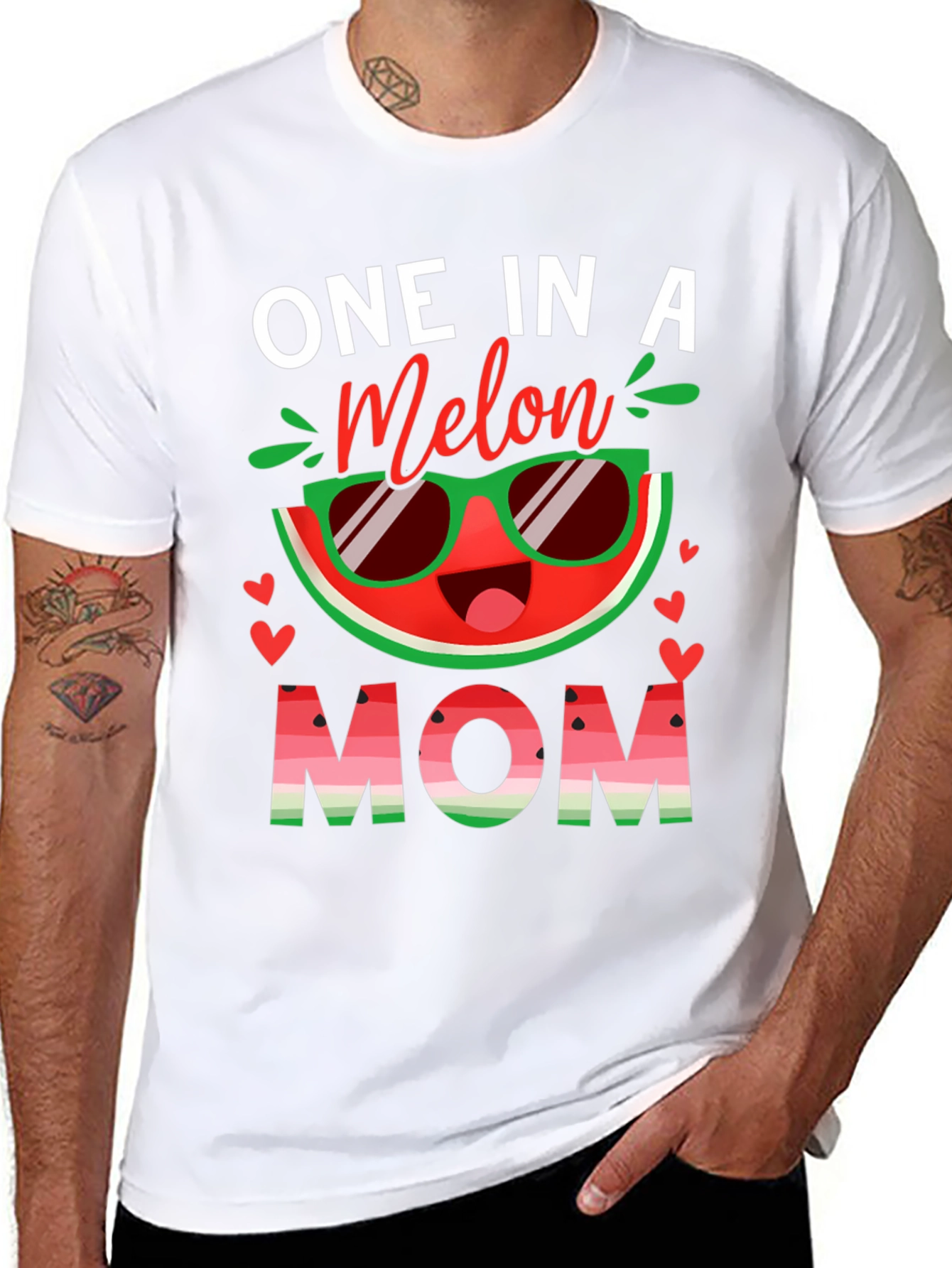 One In A Melon Mom Graphic Tee