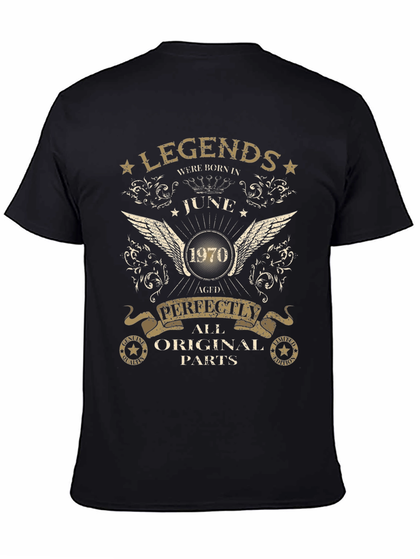 Legends Born in June 1970 Aged Perfectly T-Shirt