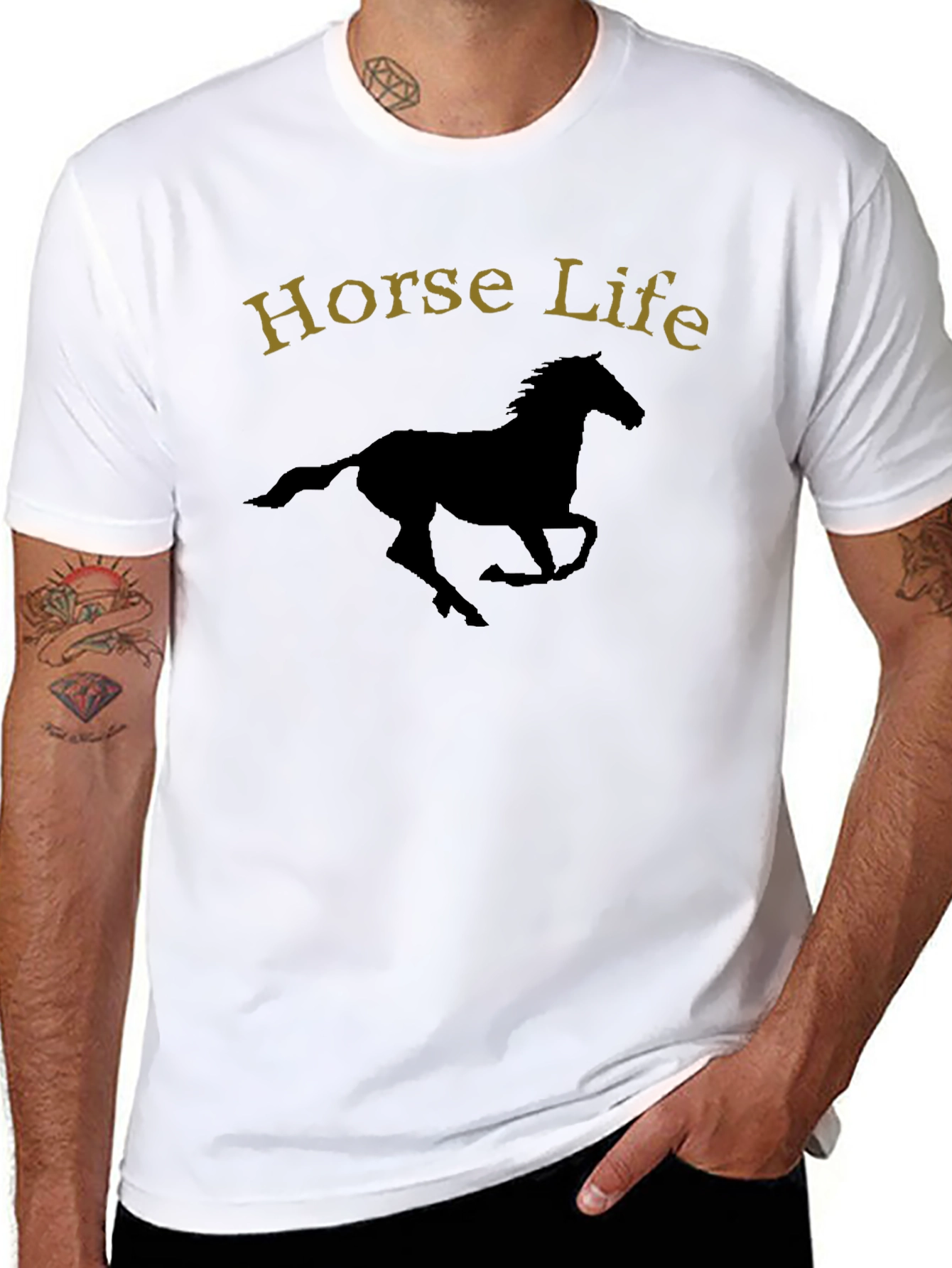 Horse Life T-Shirt - Equestrian Style