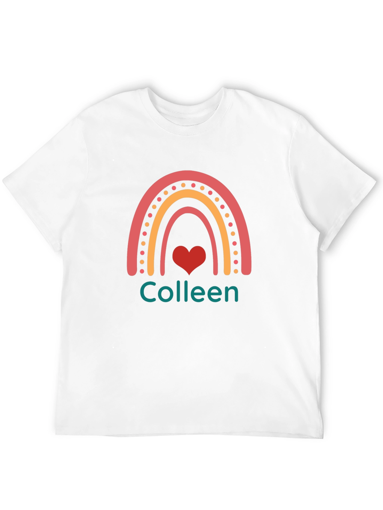 Personalized Rainbow Name T-Shirt