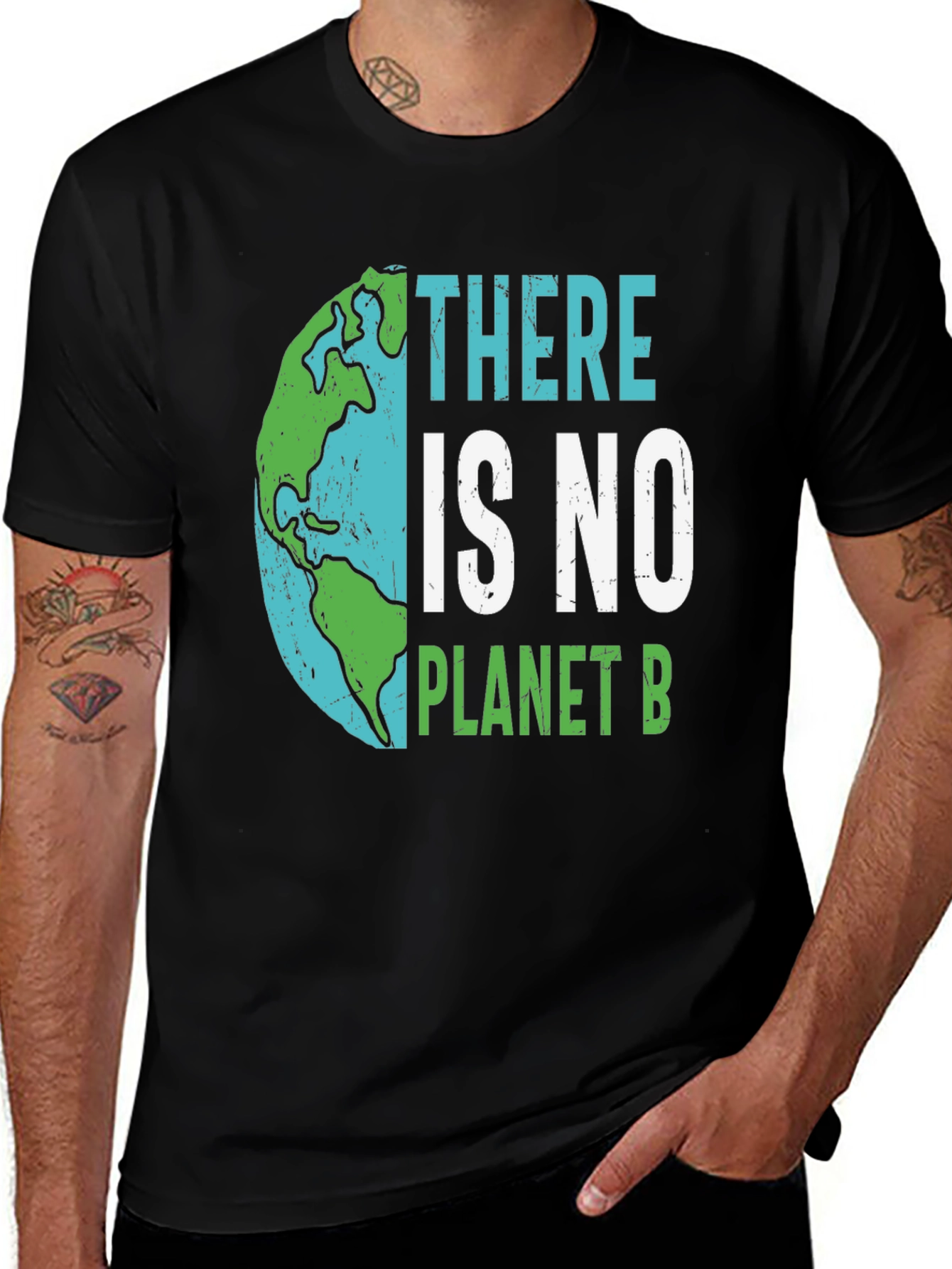Eco-Friendly There Is No Planet B Graphic Tee
