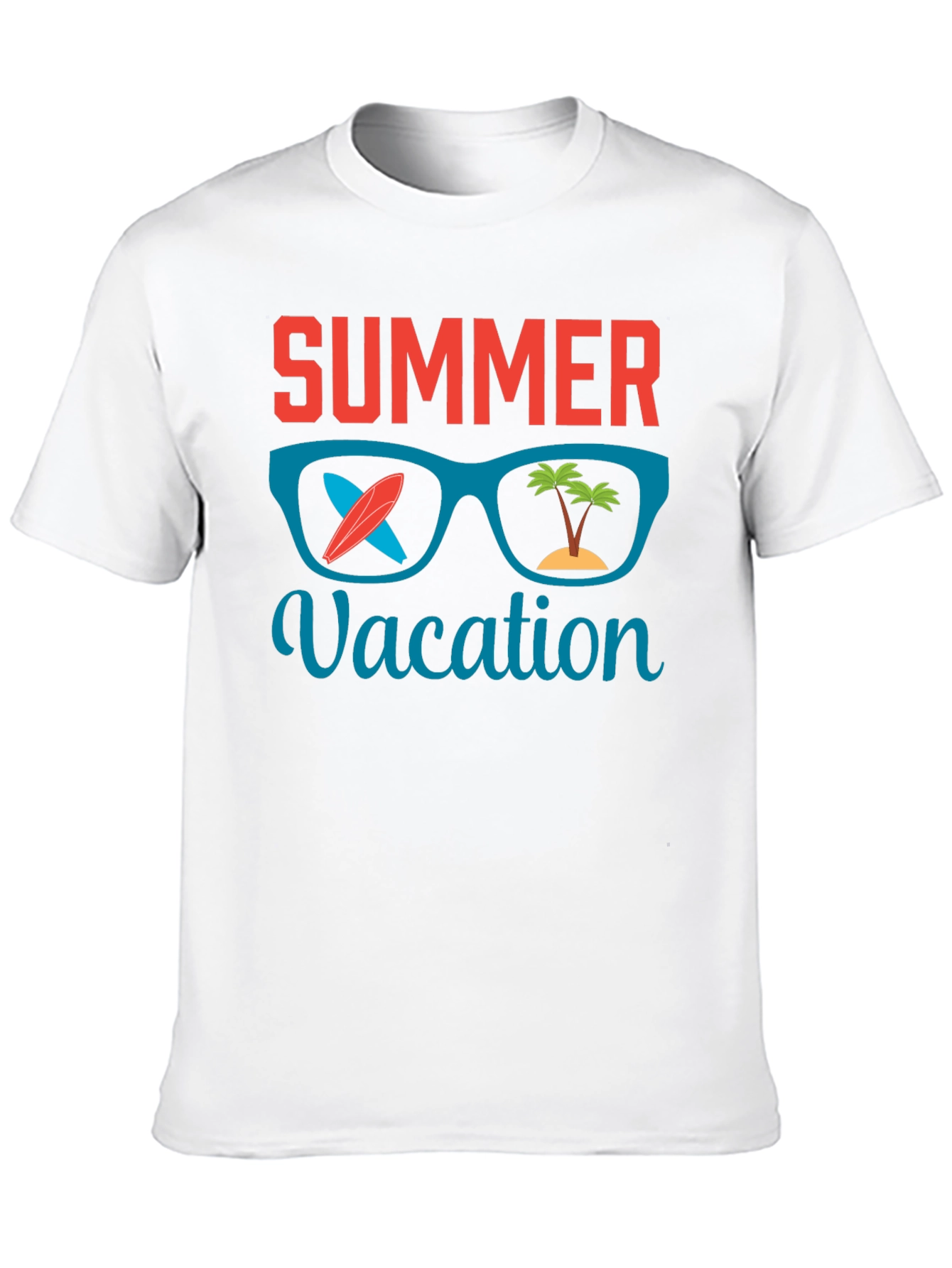 Summer Vacation Graphic T-Shirt