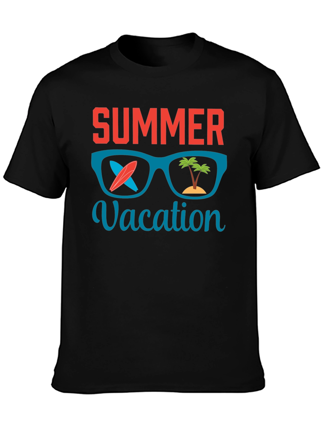 Summer Vacation Graphic T-Shirt