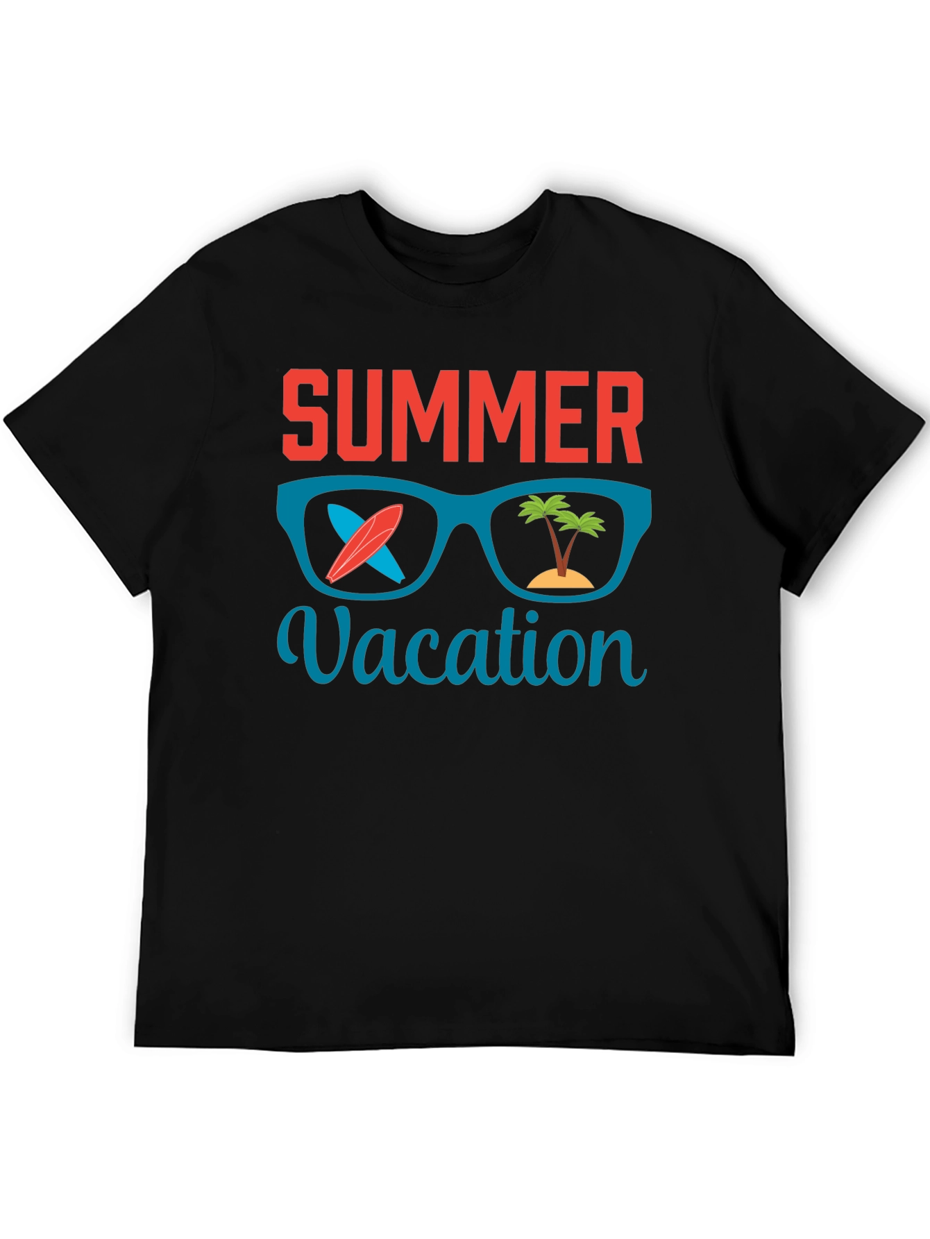 Summer Vacation Graphic T-Shirt