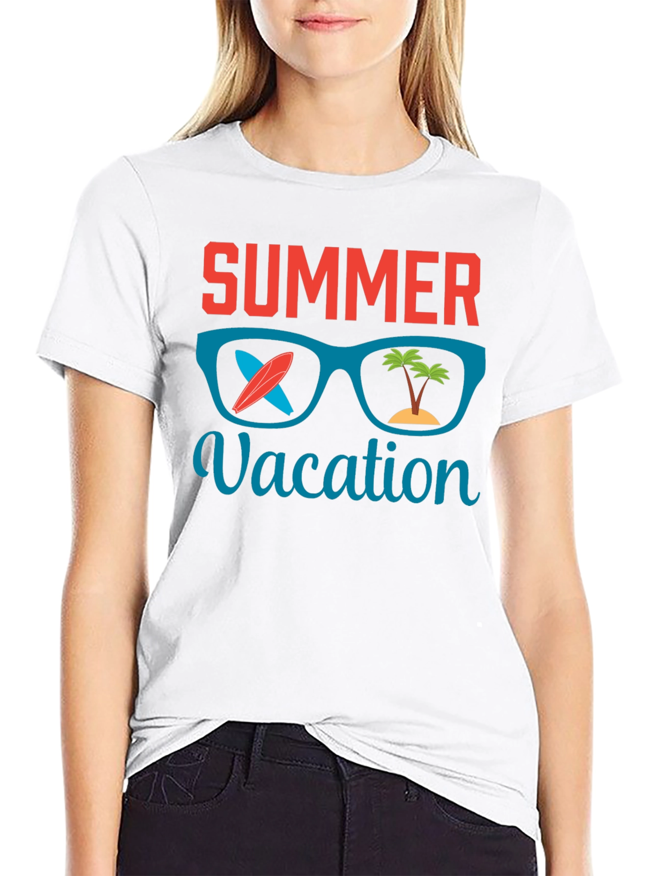 Summer Vacation Graphic T-Shirt