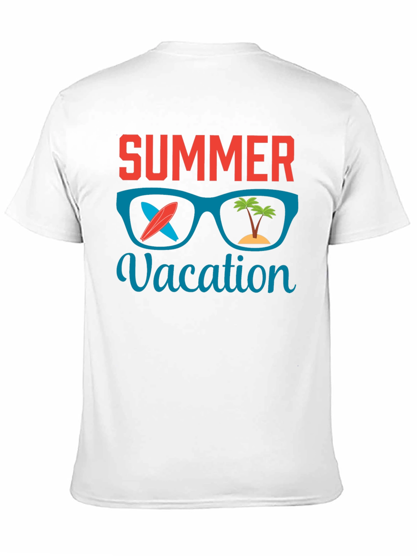 Summer Vacation Graphic T-Shirt