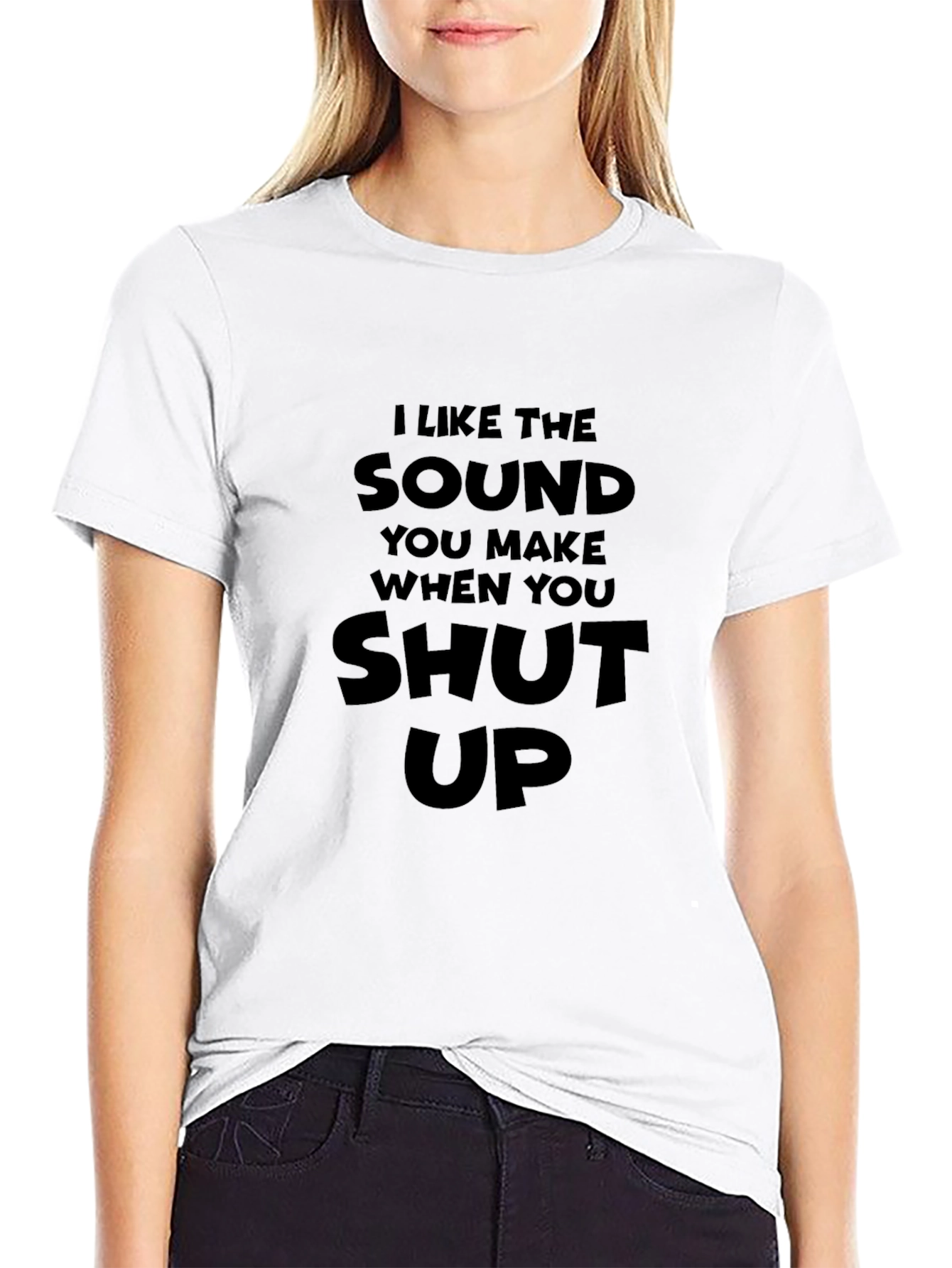 Sarcastic Shut Up T-Shirt - Funny Humor Tee