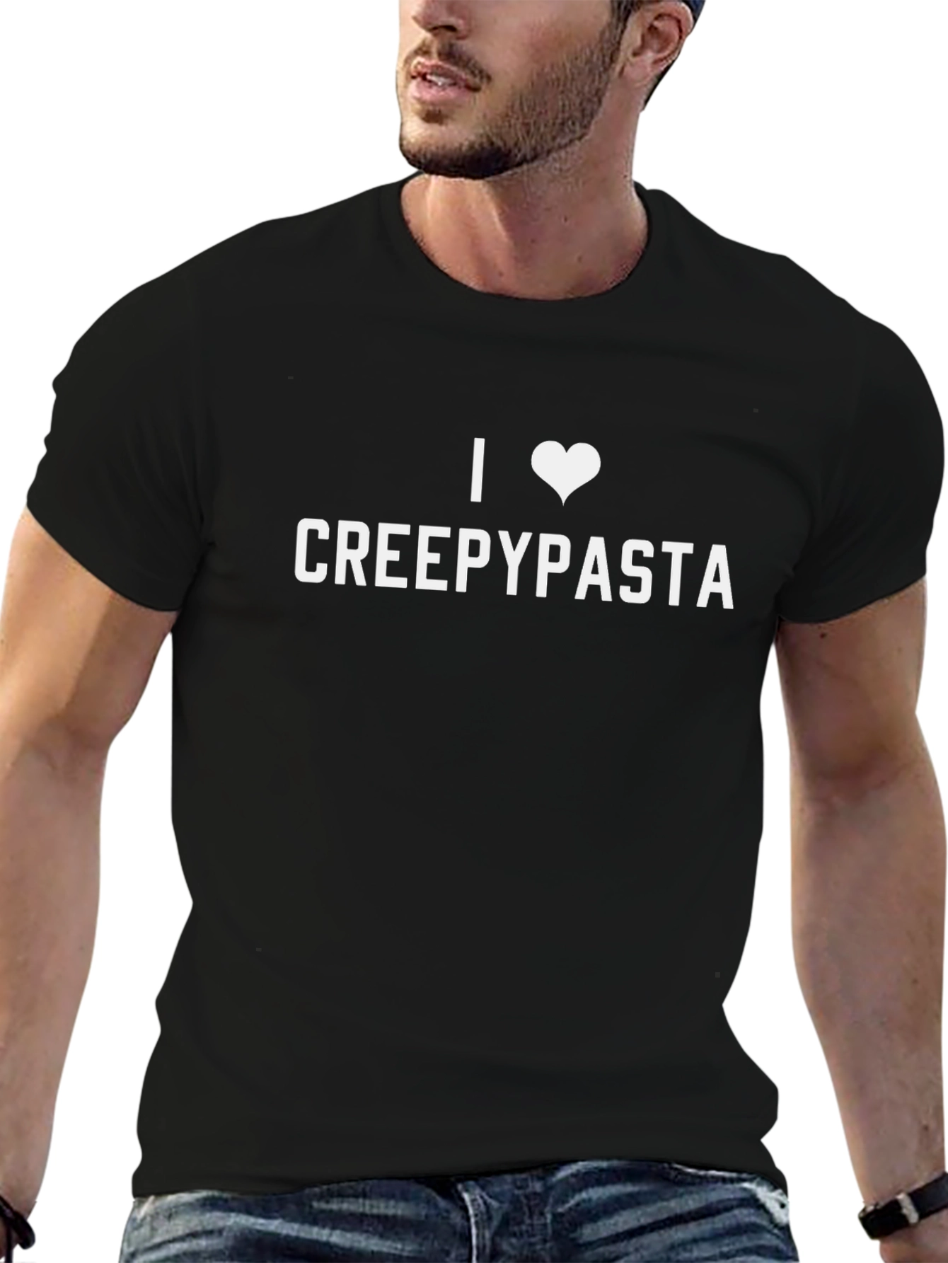 I Heart Creepypasta Black T-Shirt